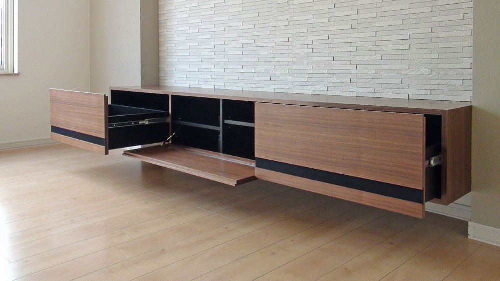 フロートテレビボード